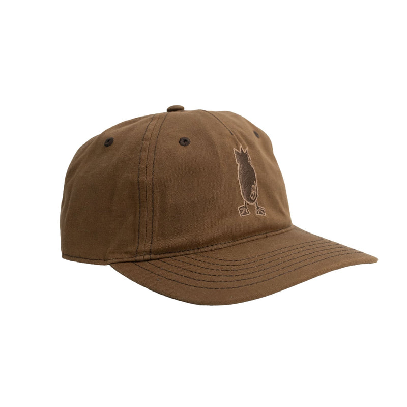 Waxed Canvas Hat Brown