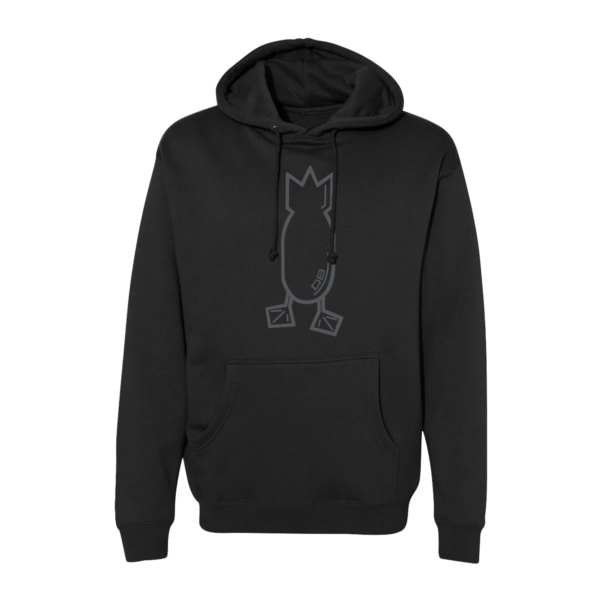 Hunting Hoodie Black S