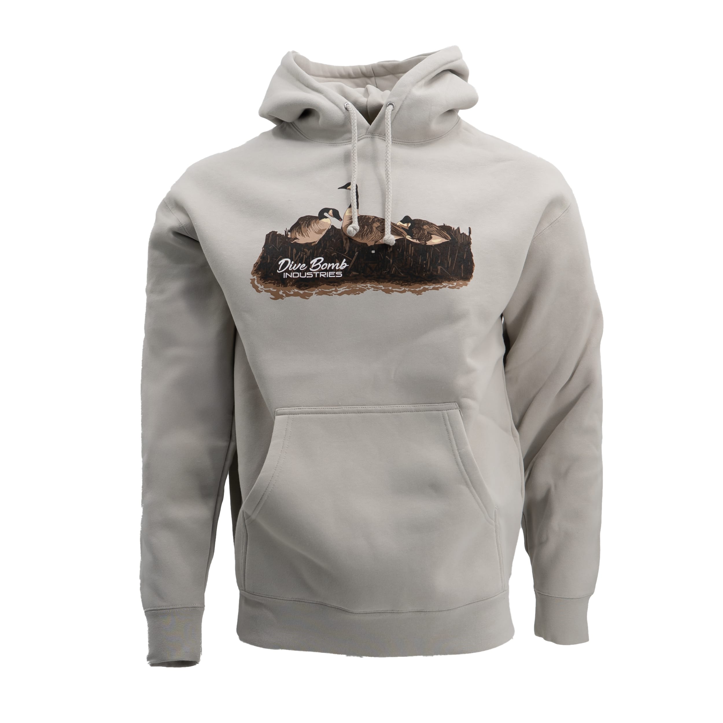 Goose Hunting Hoodie Smoke S