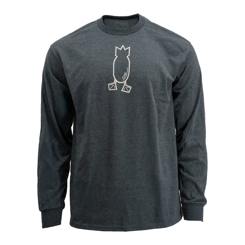 Hunting Long Sleeve Dark Heather S