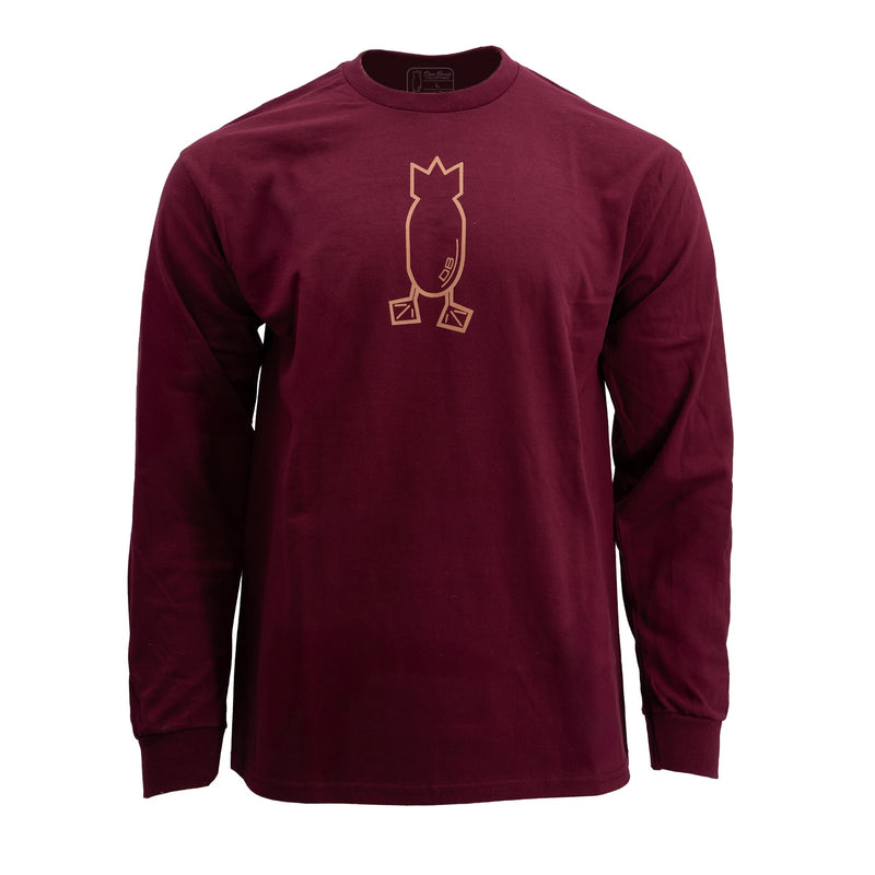 Hunting Long Sleeve Maroon S