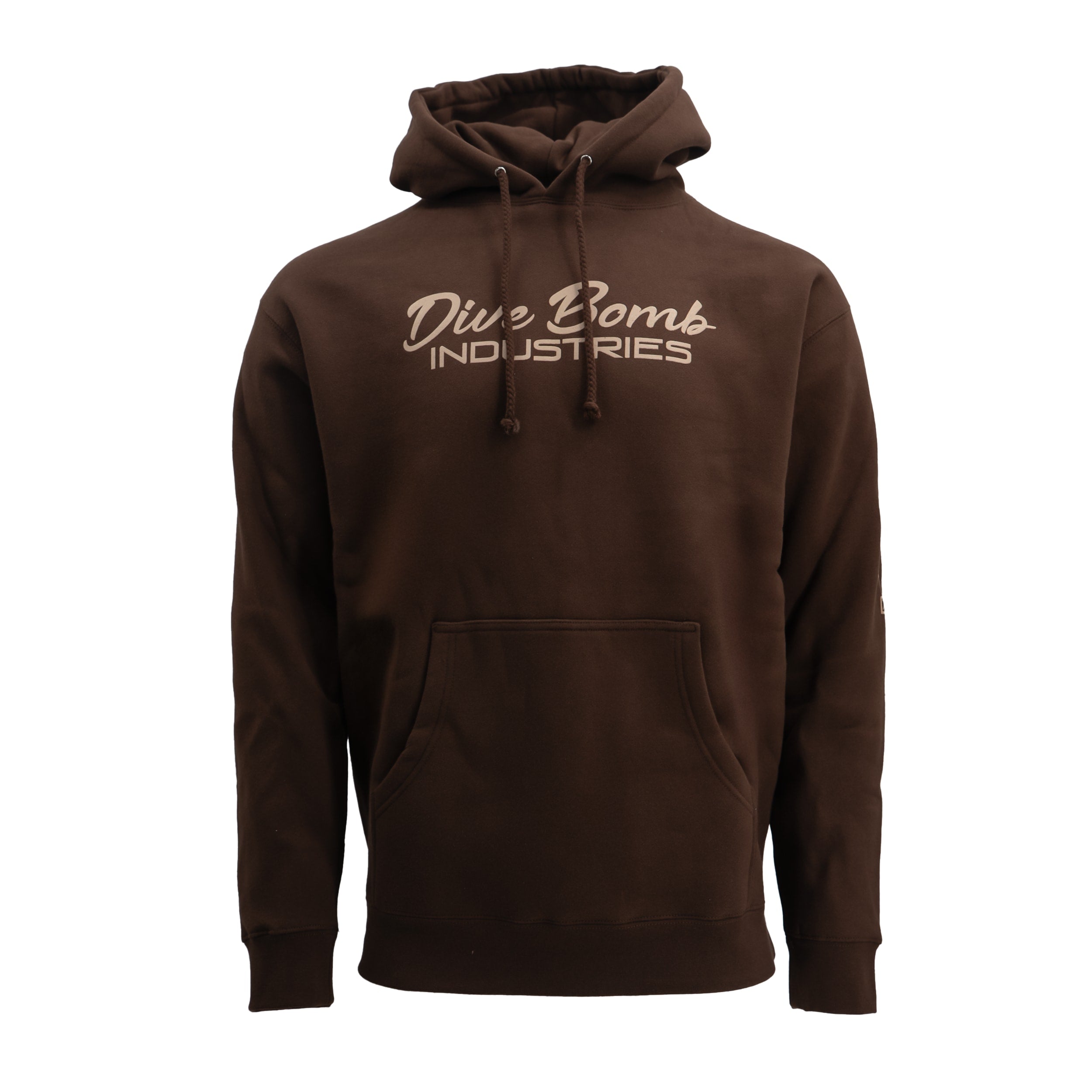 Heavyweight Hoodie Brown S