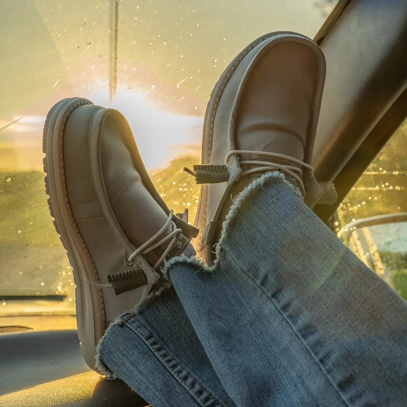 Slip-On Shoes Shoes Grey 1