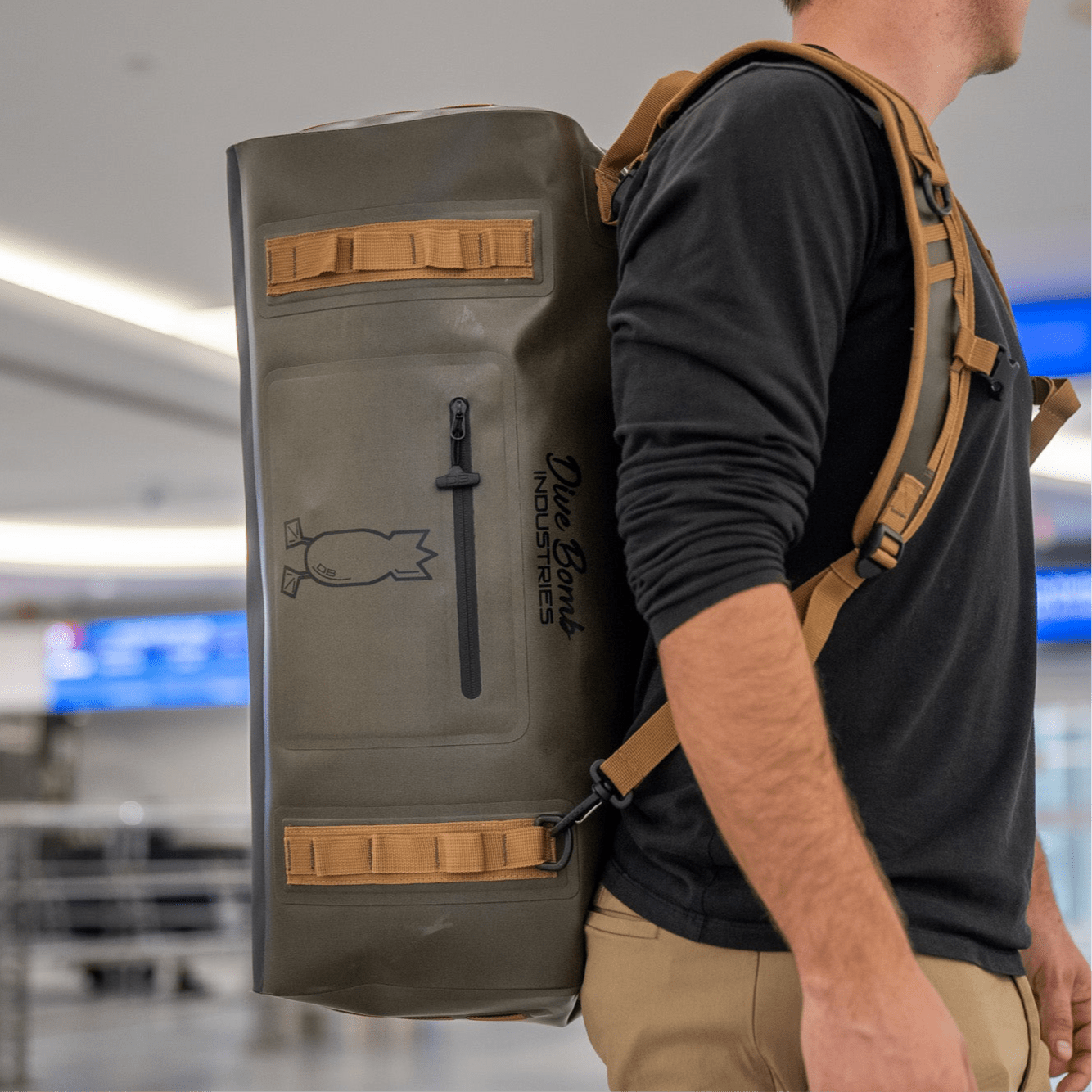 Travel Backpack | 100% Waterproof, Durable & Carry-On Ready – Dive