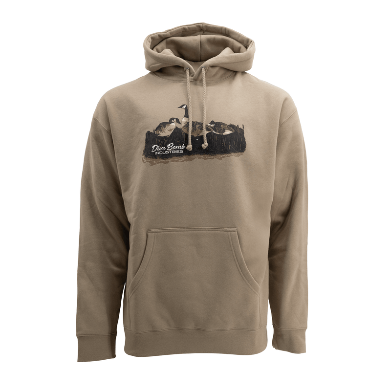 Goose Hunting Hoodie Sandstone S