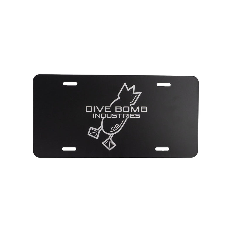 License Plate Black
