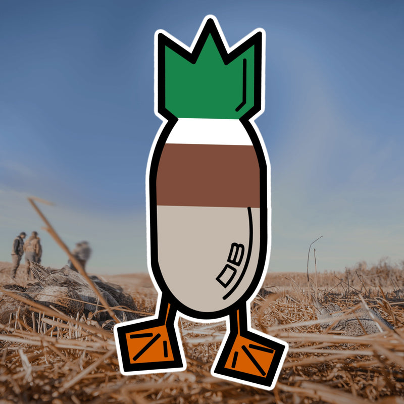 Mallard Logo 4' Trailer Decal Decal