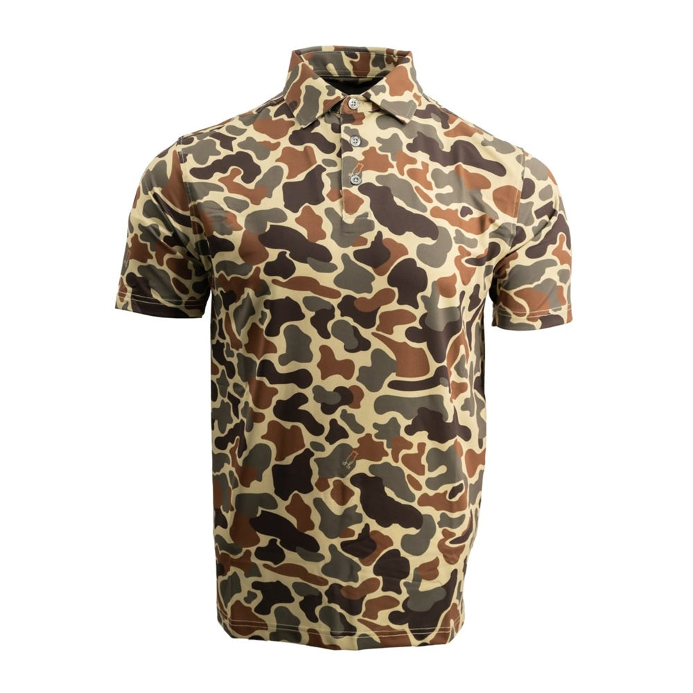 Camo Performance Golf Polos | Sportsman Collection – Dive Bomb