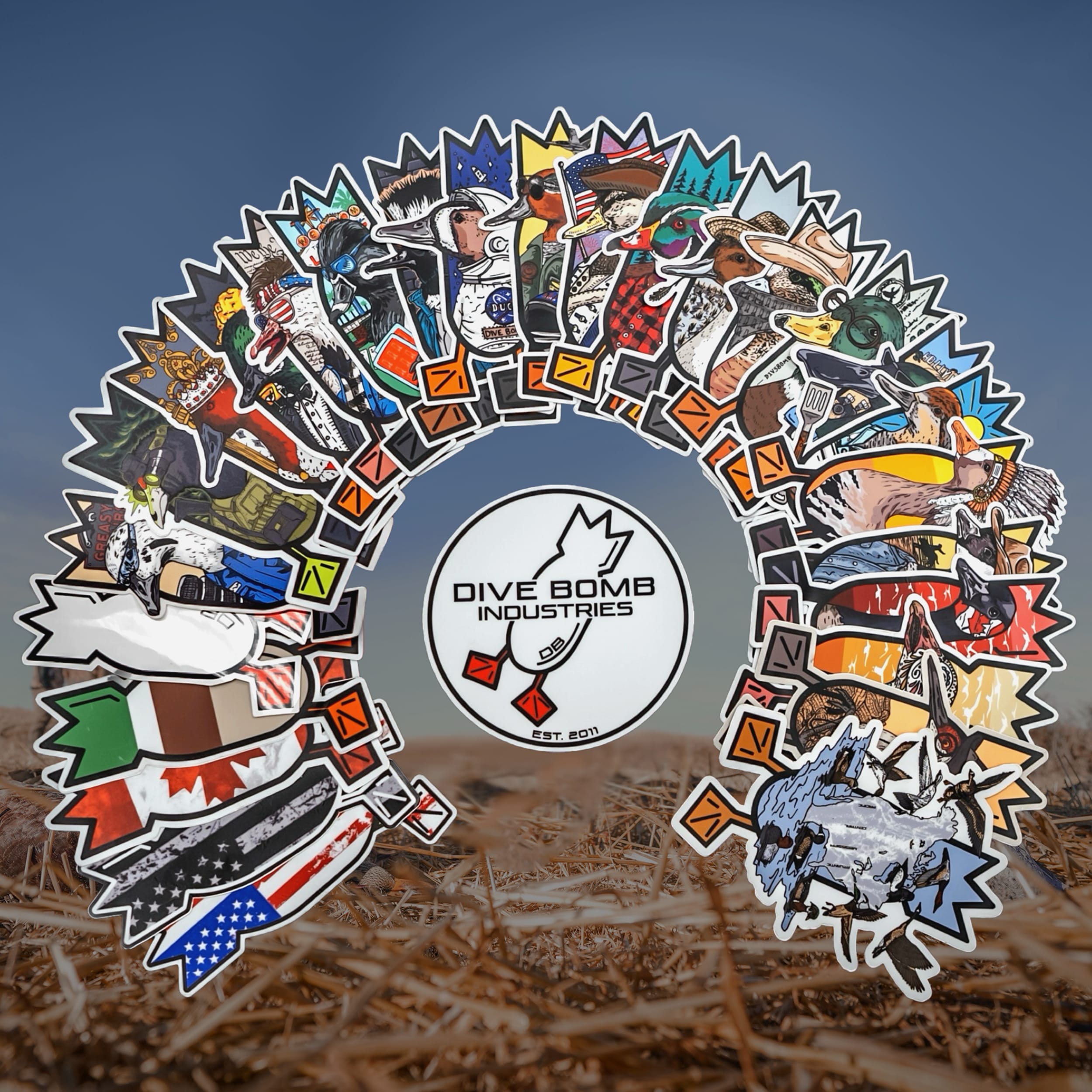 5" Specialty Decal Pack (25 total) Decal