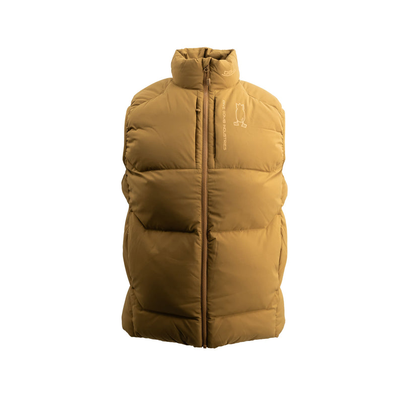 Insulated Vest Apparel Earth Tan S