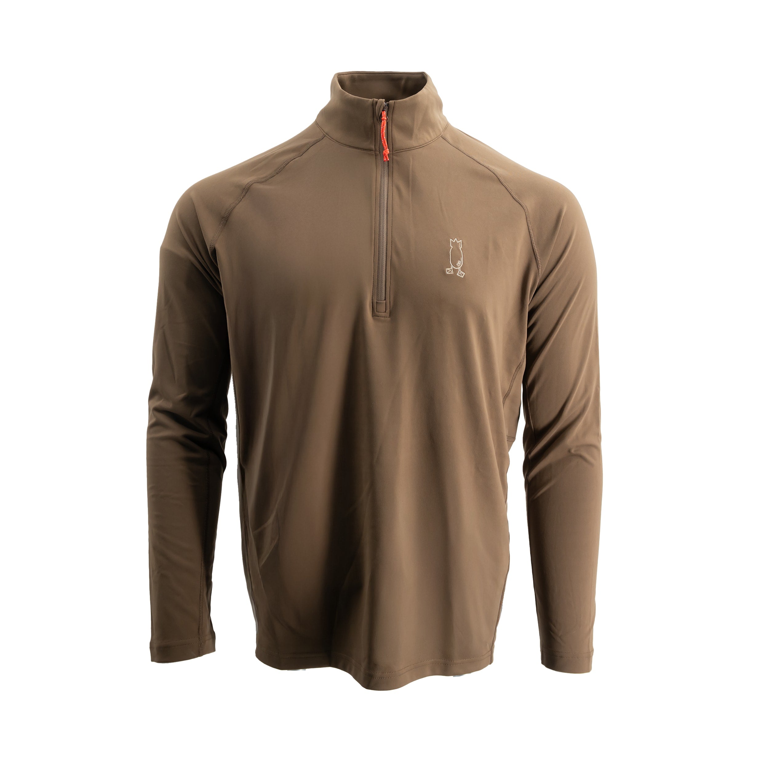 Field Performance Quarter Zip Muck Brown S