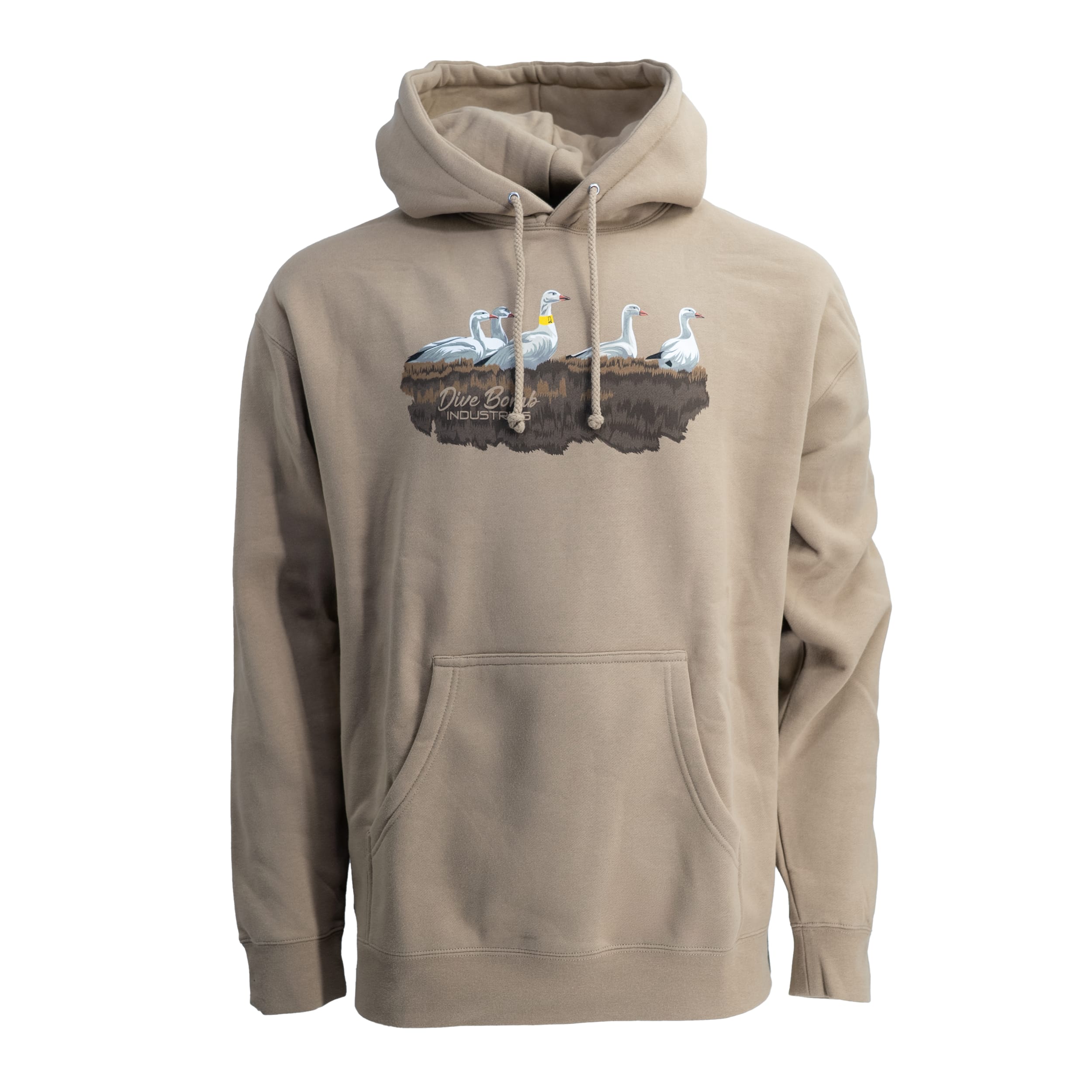 Snow Goose Hunting Hoodie Sandstone S