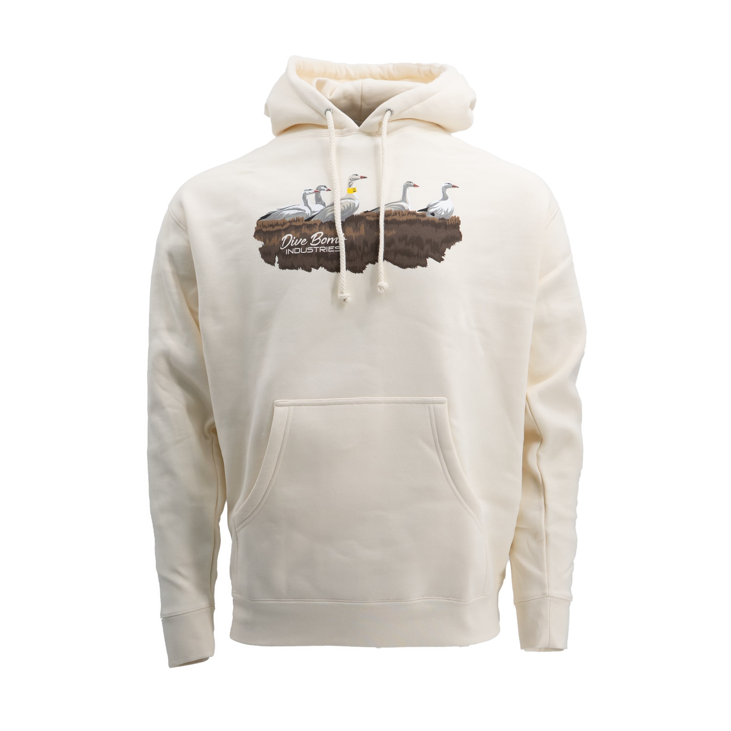 Snow Goose Hunting Hoodie Bone S