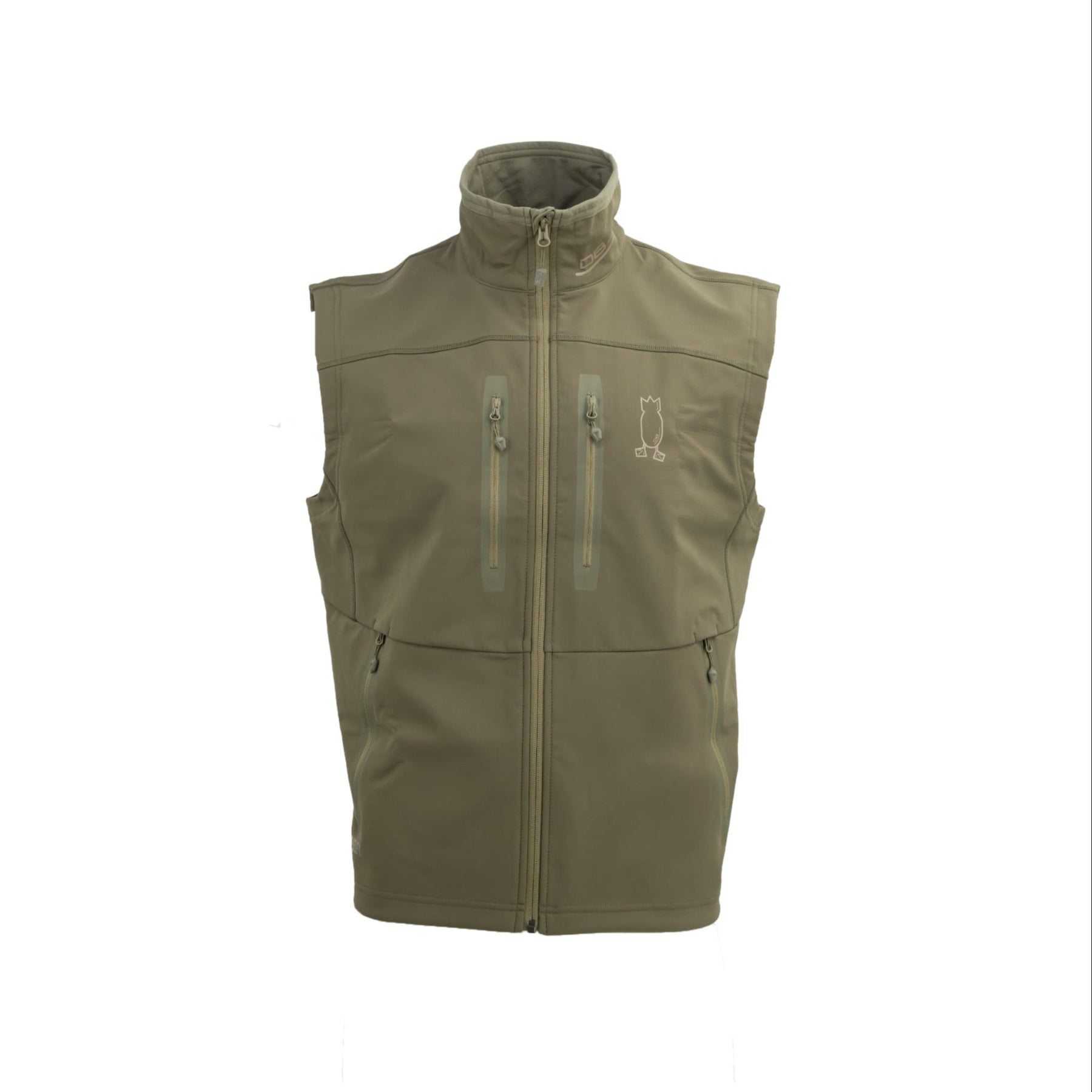 Softshell Vest Covert Green S