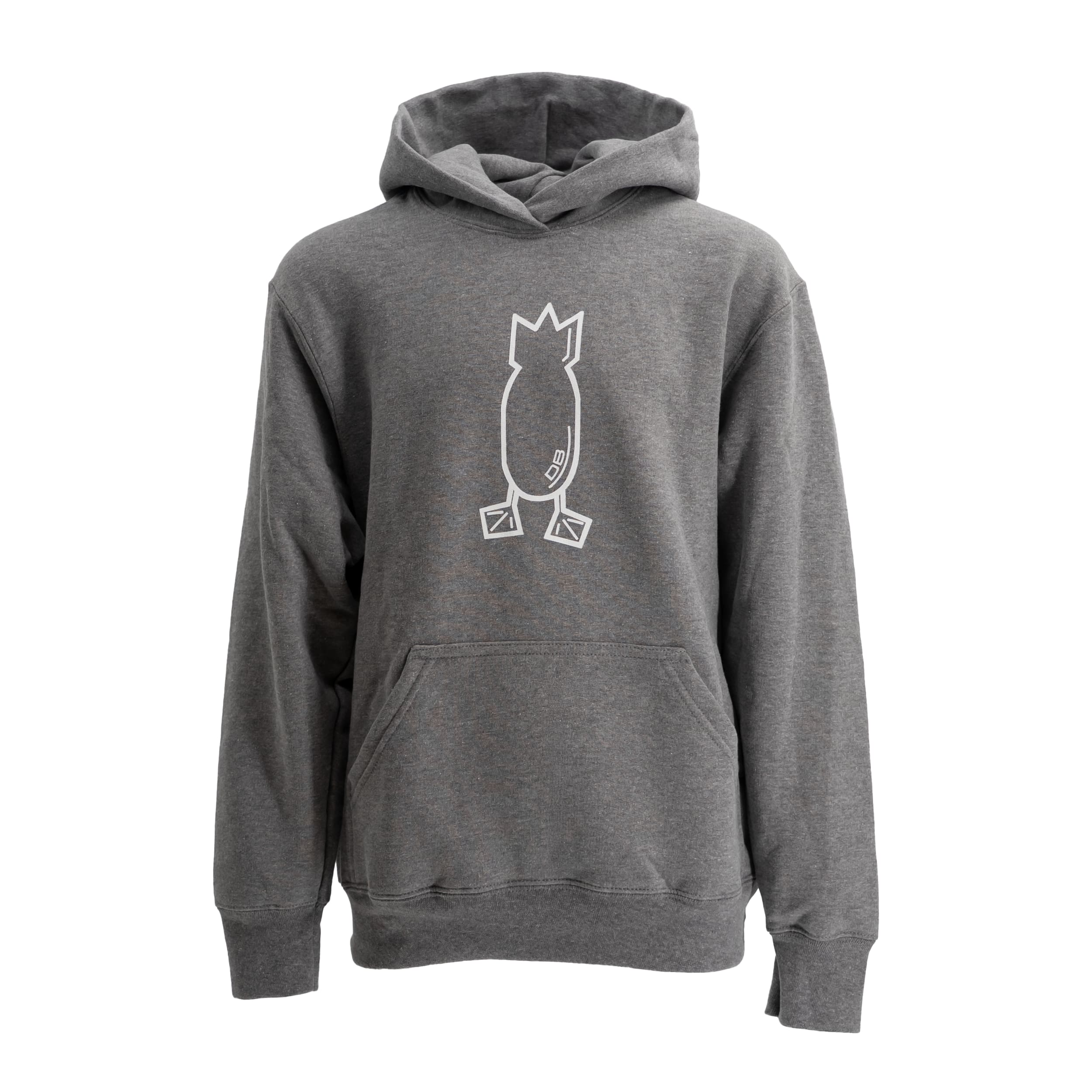 Youth Hunting Hoodie Graphite Heather Youth Small