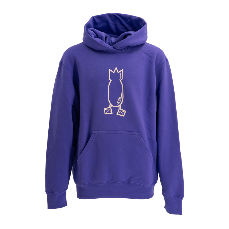Youth Hunting Hoodie Purple Youth Small
