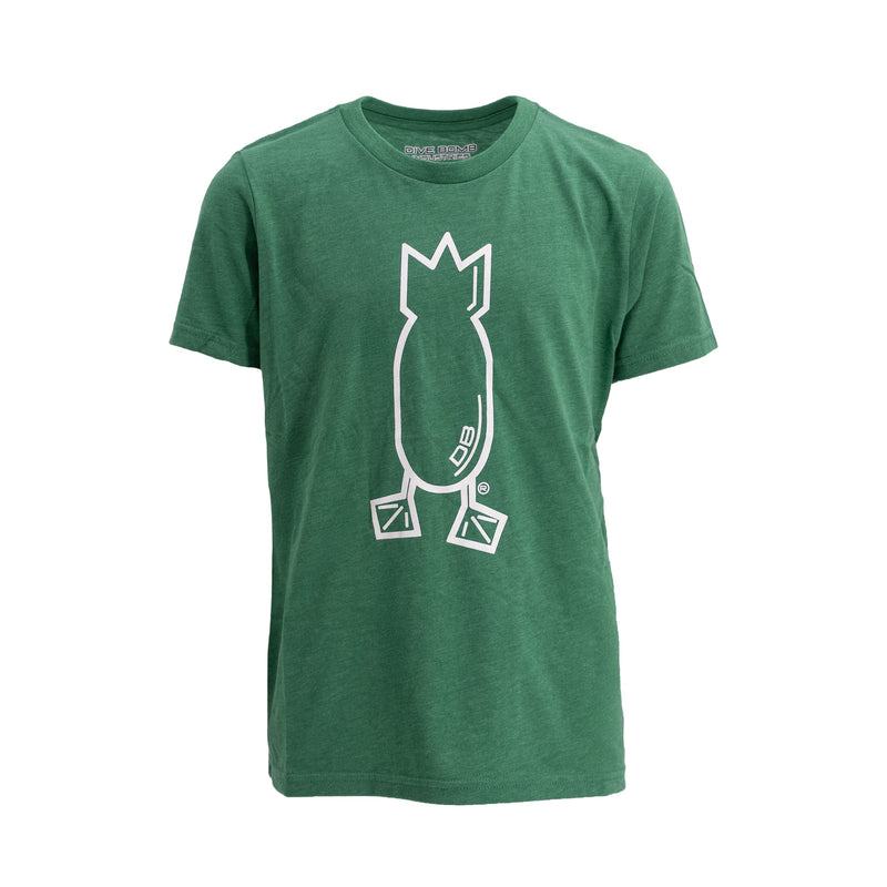 Youth Hunting Shirt Heather Green Youth S