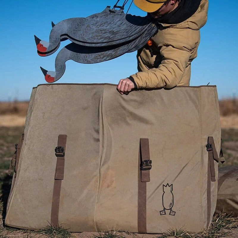 Crane Silhouette Decoy Bag