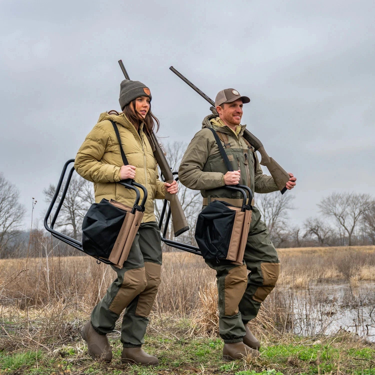 Hunting Blind Chair Tech