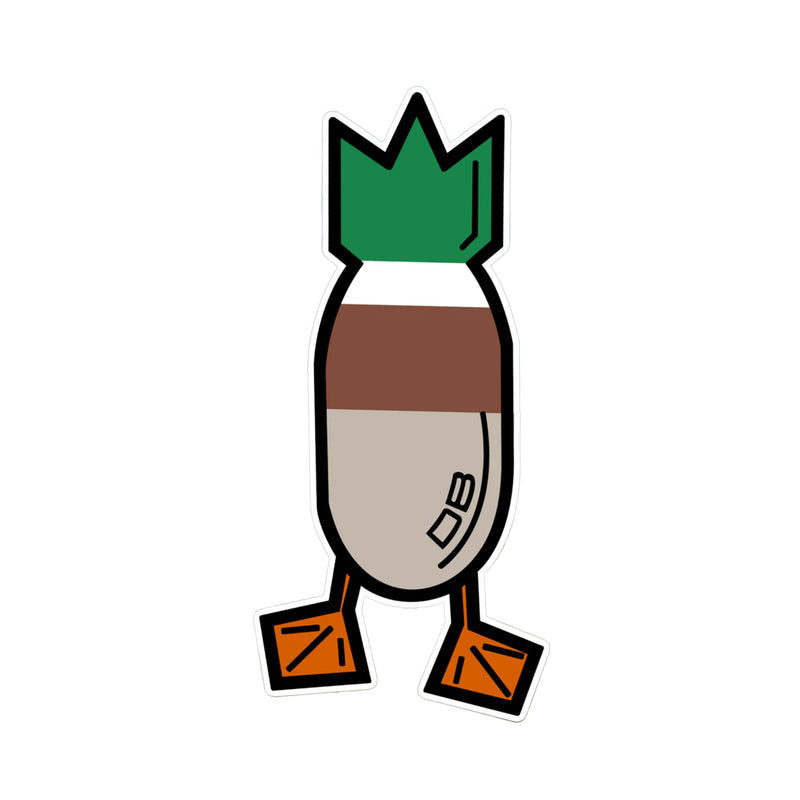 Mallard Logo 4' Trailer Decal Decal