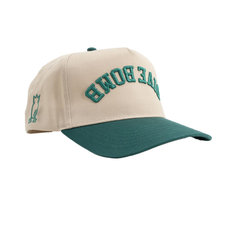 Reverse Snapback Hat Pine Green