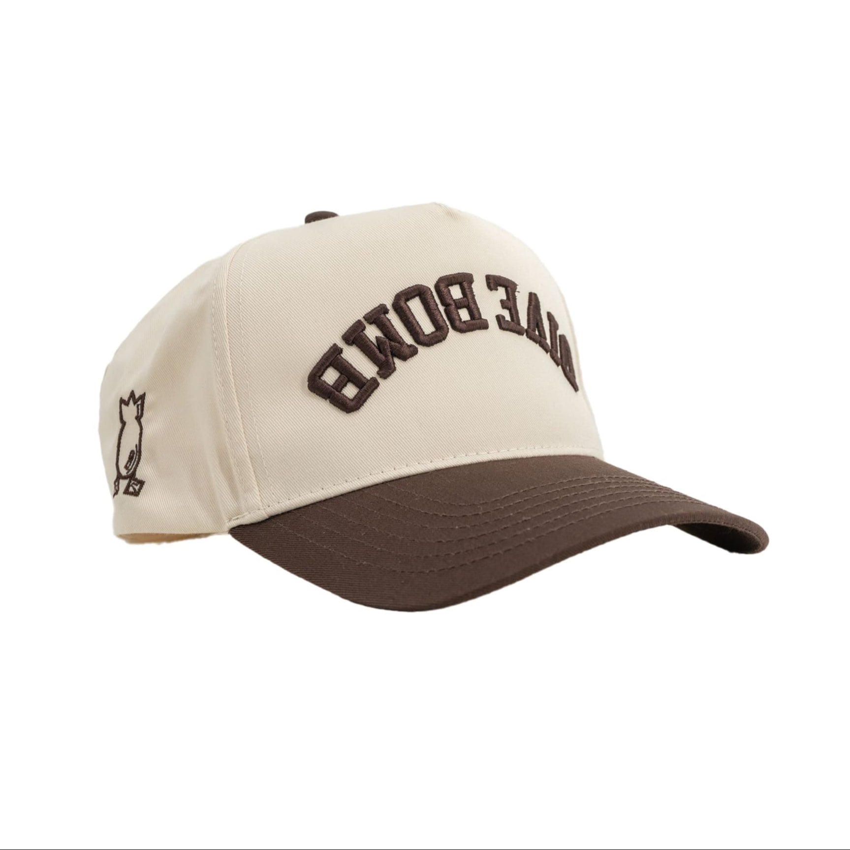 Reverse Snapback Hat Brown
