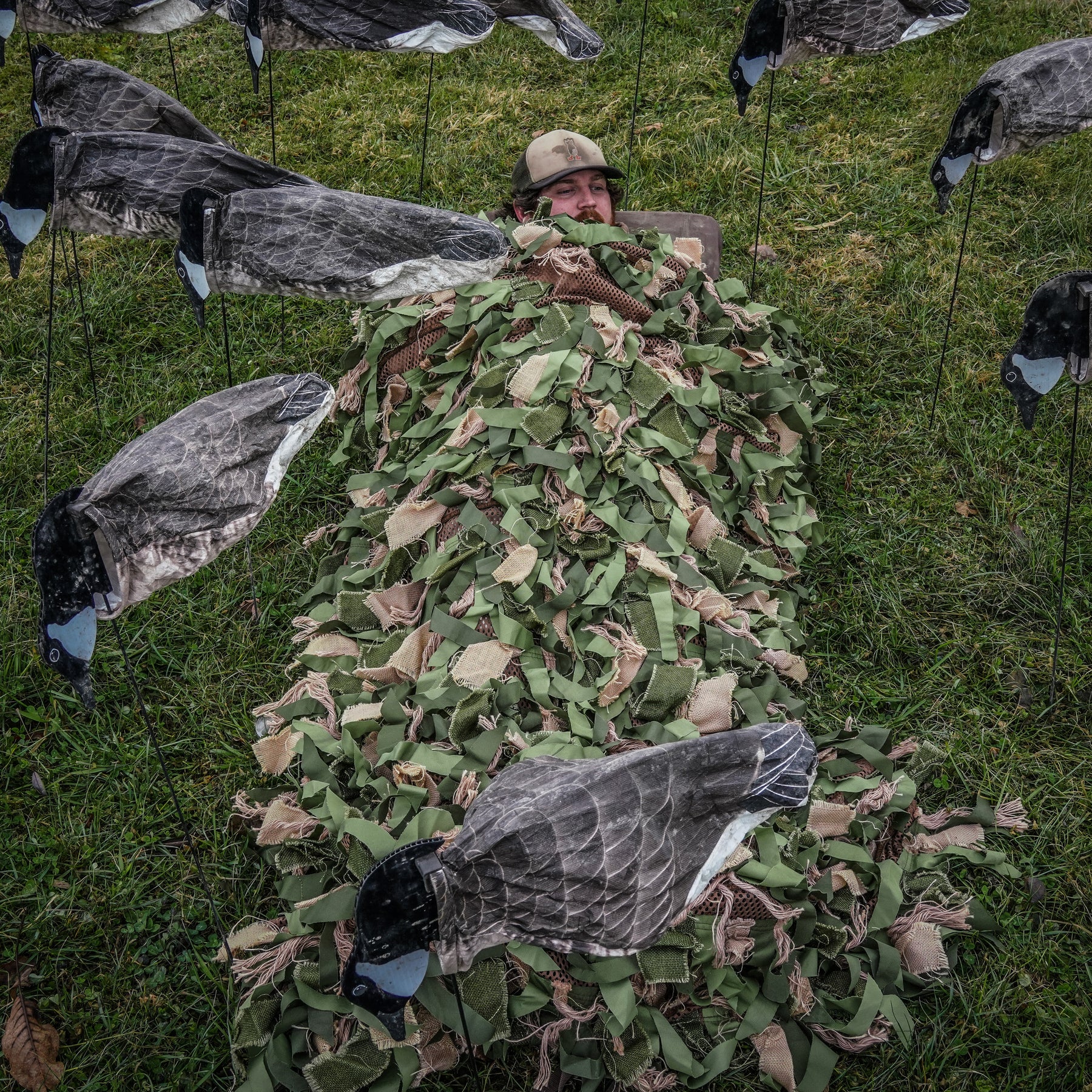 Filet de camouflage Ghillie Duck Hunter - Filet de camouflage