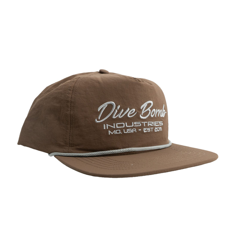 Rope Hat Burnt Brown