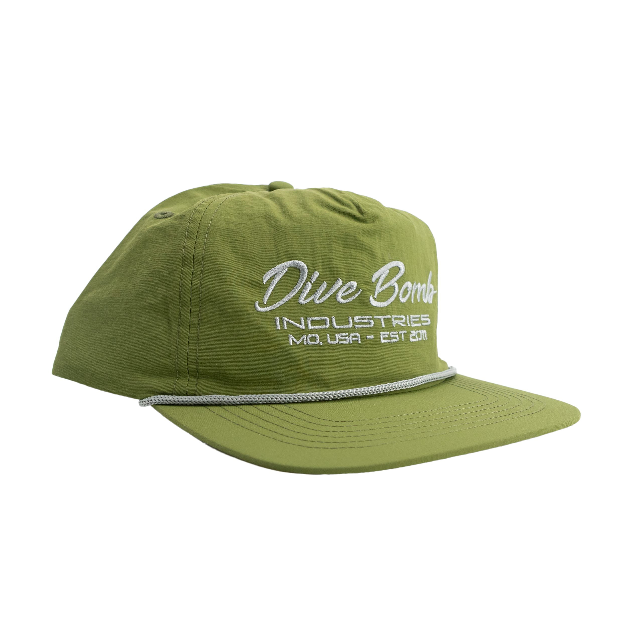 Rope Hat Moss Green