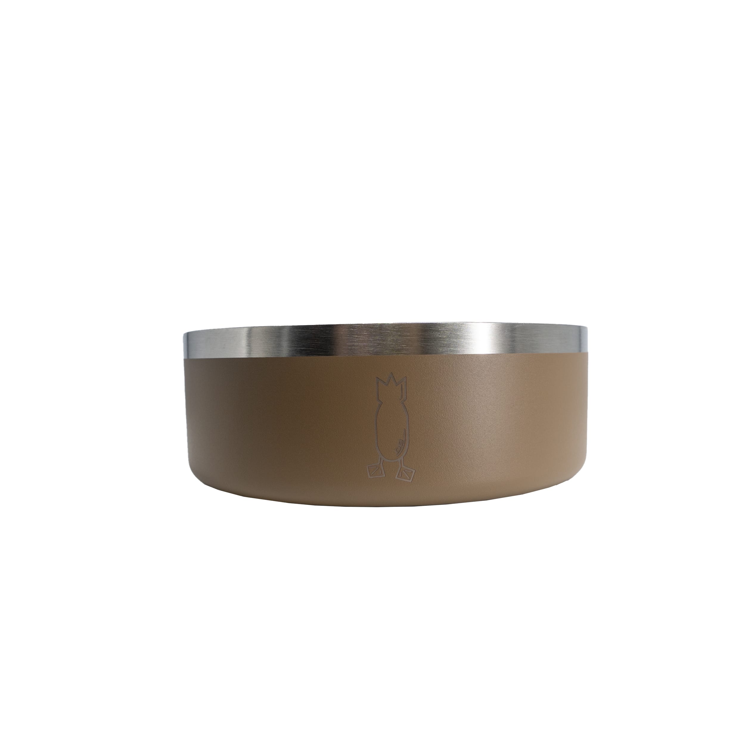 Dog Bowl Otter Brown