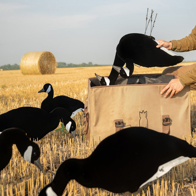 V3BW Flocked Black and White Silhouettes Decoys