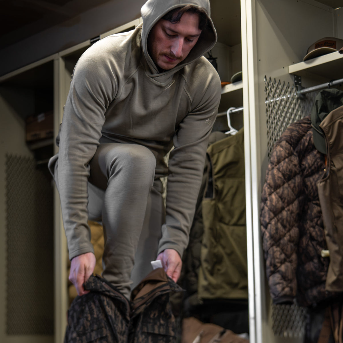 Heavyweight Merino Thermal Hoodie
