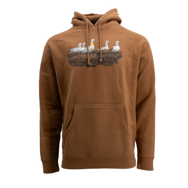 Snow Goose Hunting Hoodie Saddle S