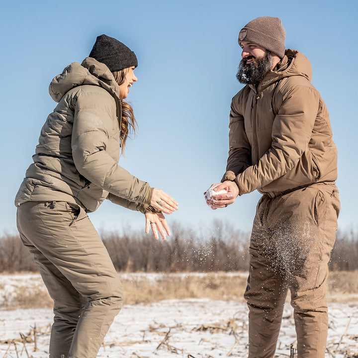 Goose down coveralls online