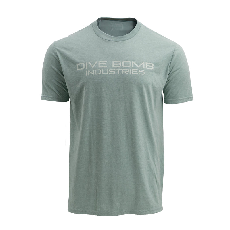 Classic Text Shirt Dusty Sage S