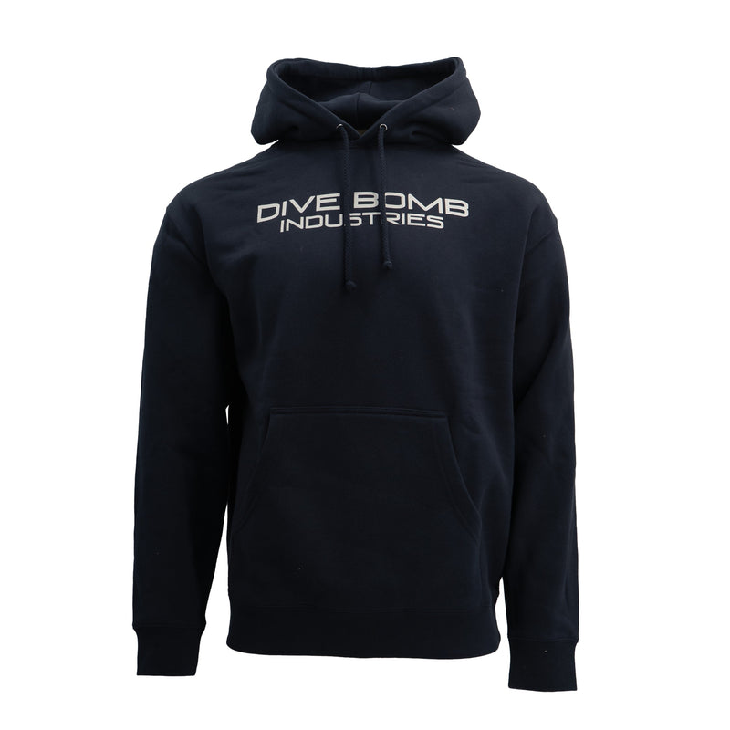 Classic Text Hoodie Navy S