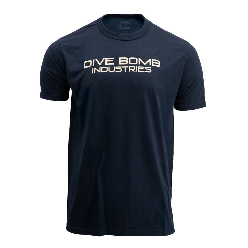 Classic Text Shirt New Navy / S