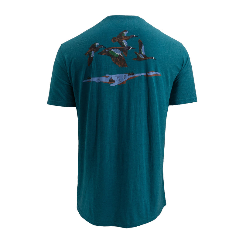 Blue-wings Elite Tee Heathered Teal S