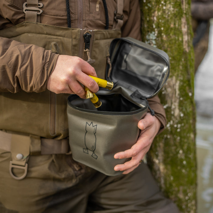 Loft Shell Bag Shell Pouch | The World's Best Zippered Shell Bag – Dive Bomb Industries