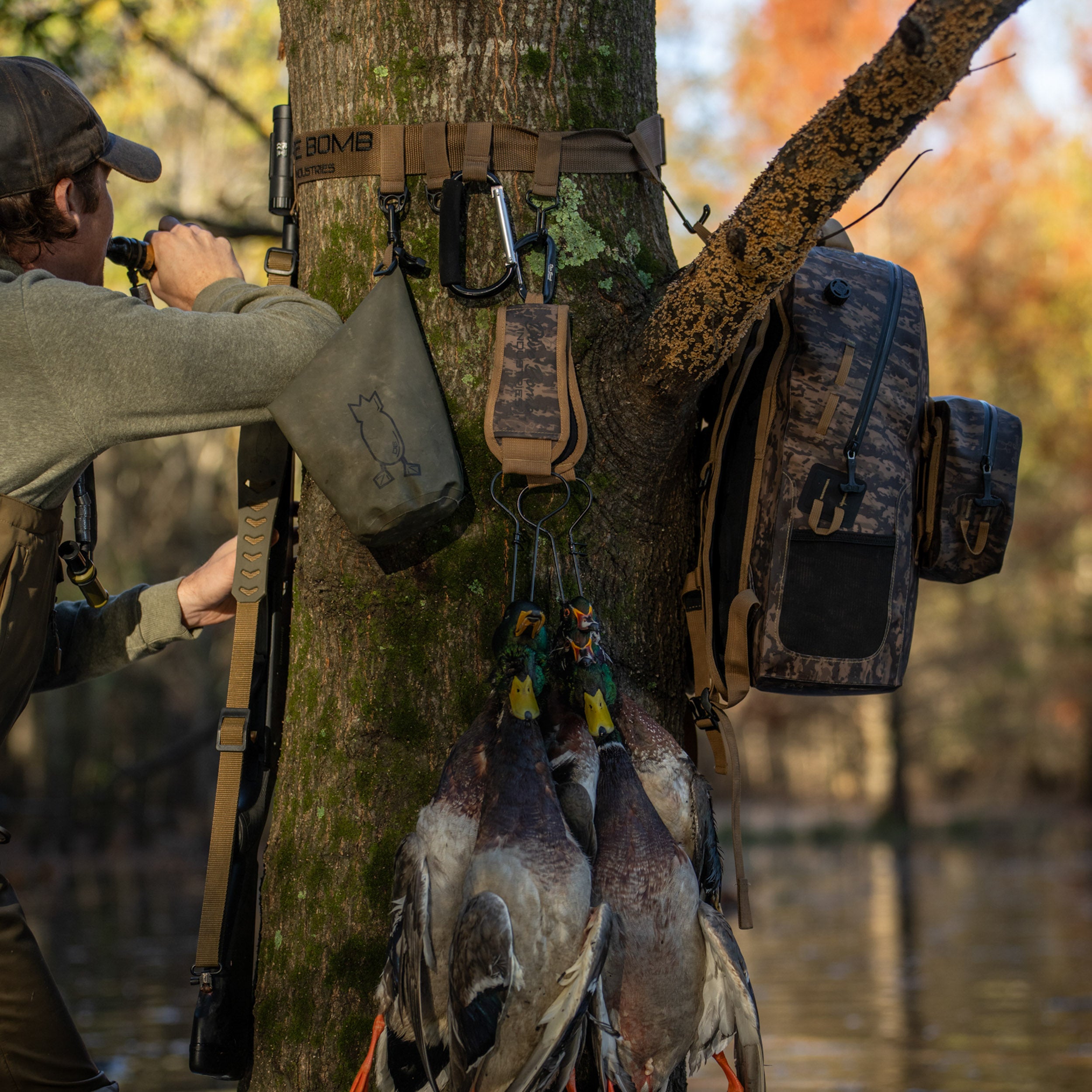 Duck Hunting Tree Strap Tech