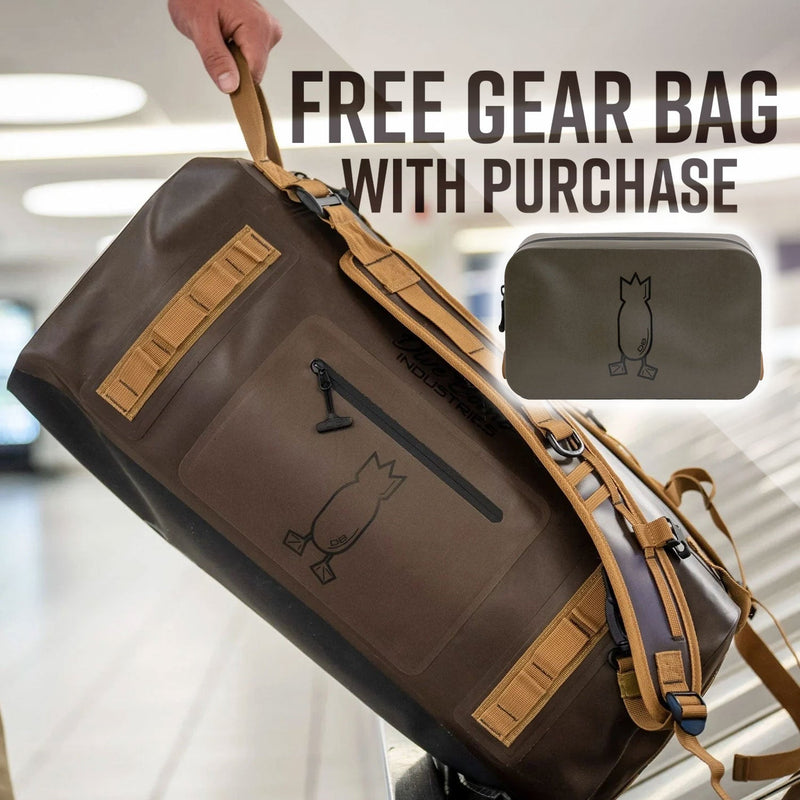 Travel Backpack Gear Bag Combo