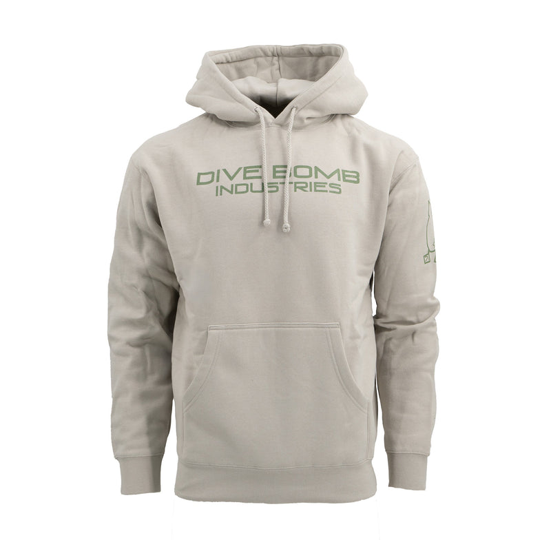 Classic Text Hoodie Smoke S