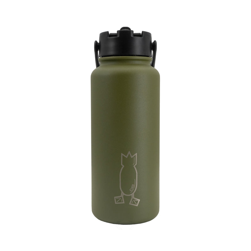 Water Bottle Covert Green