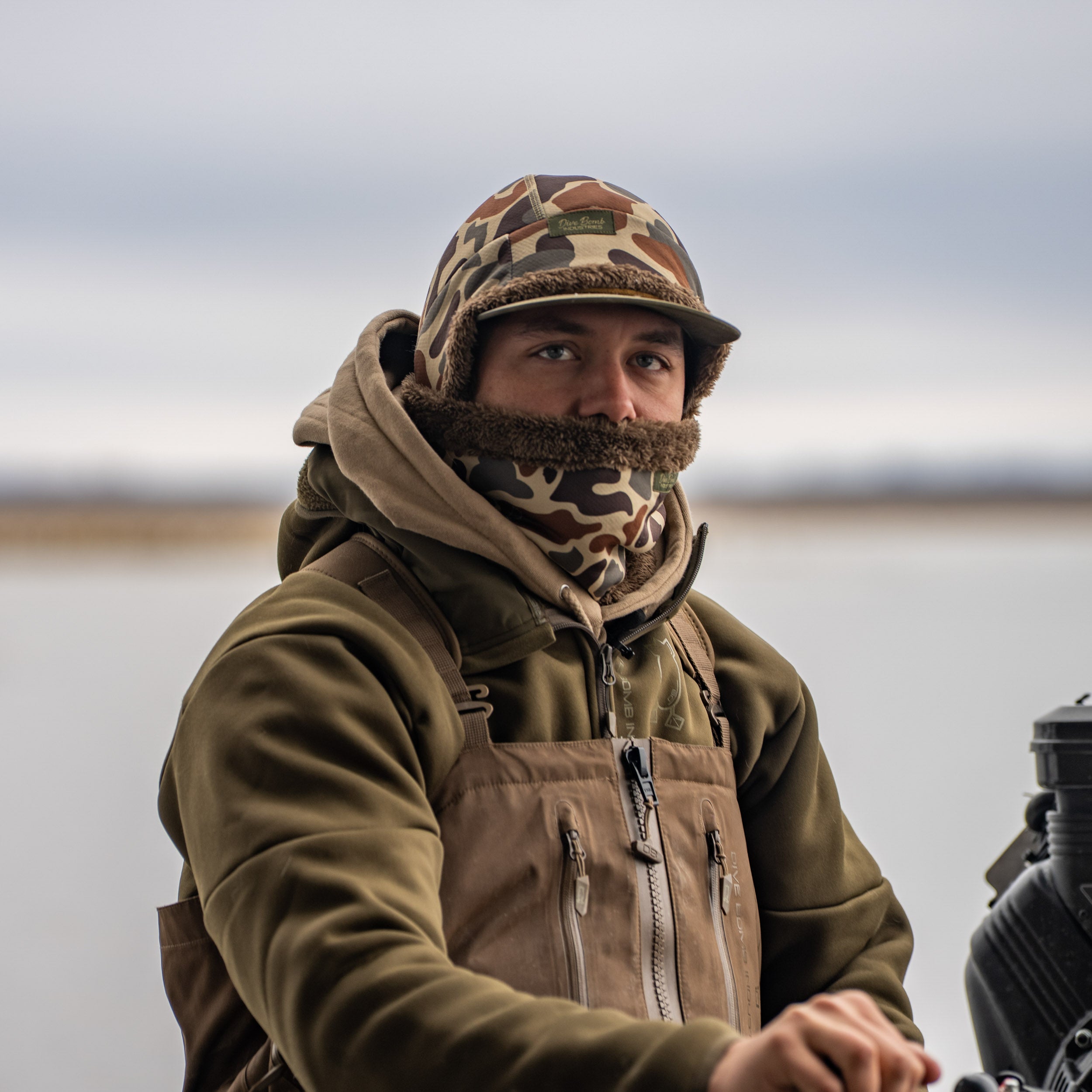 Fleece Neck Gaiter | Warm, Water-Repellent Face Protection – Dive