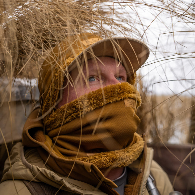 Thermal Fleece Neck Gaiter Earth Tan