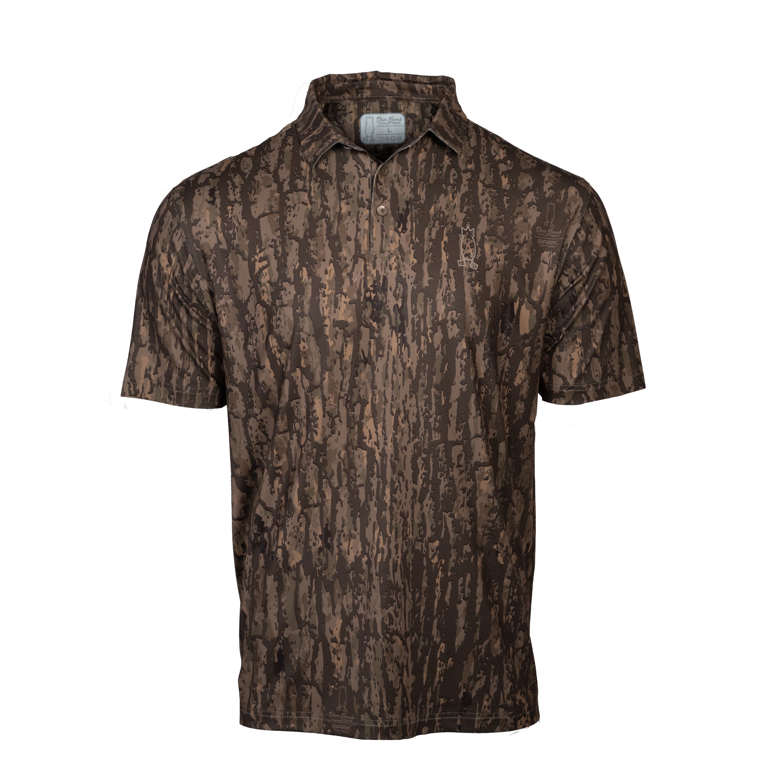 Camo Performance Golf Polos | Sportsman Collection – Dive Bomb