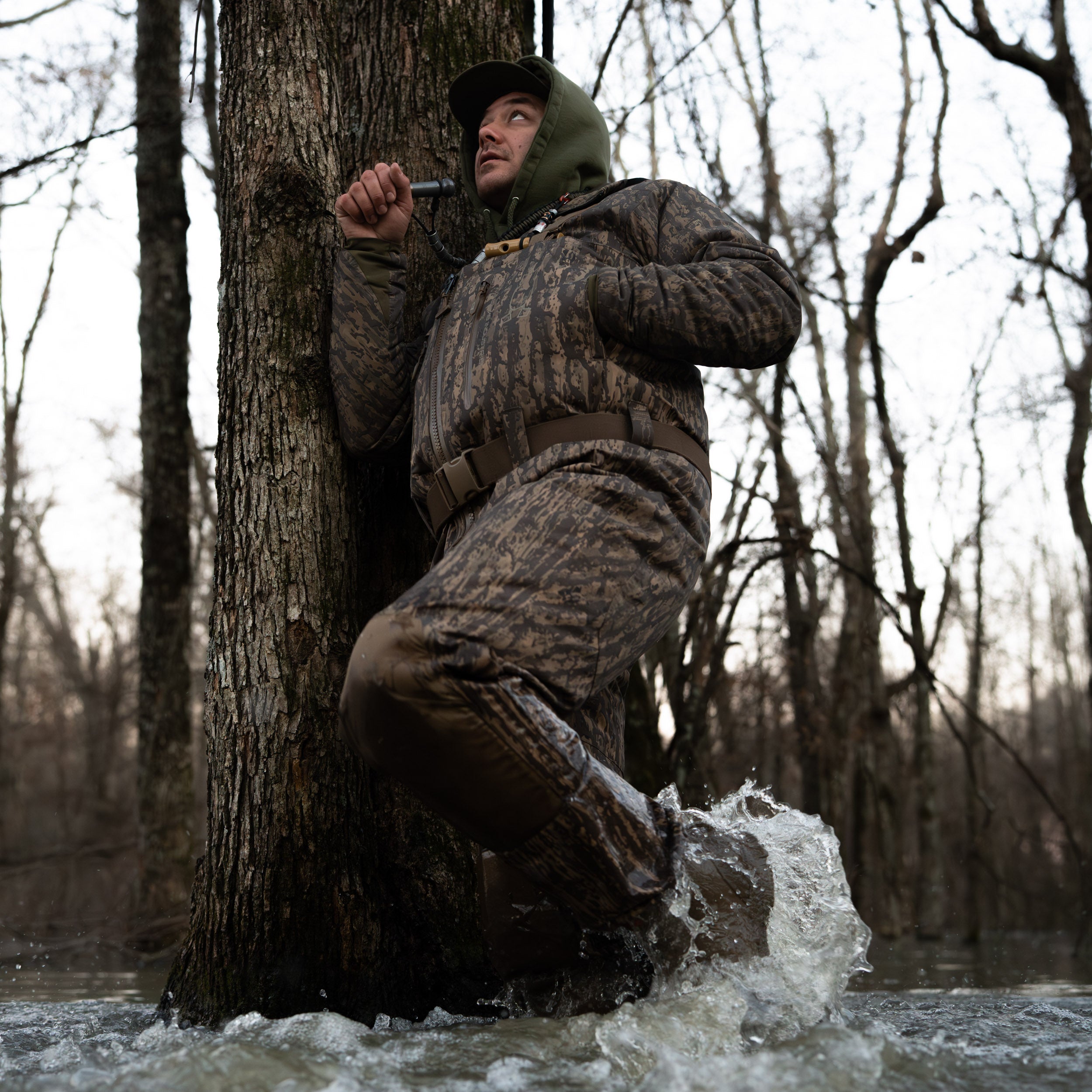 DB Bark Zip Duck Hunting Waders