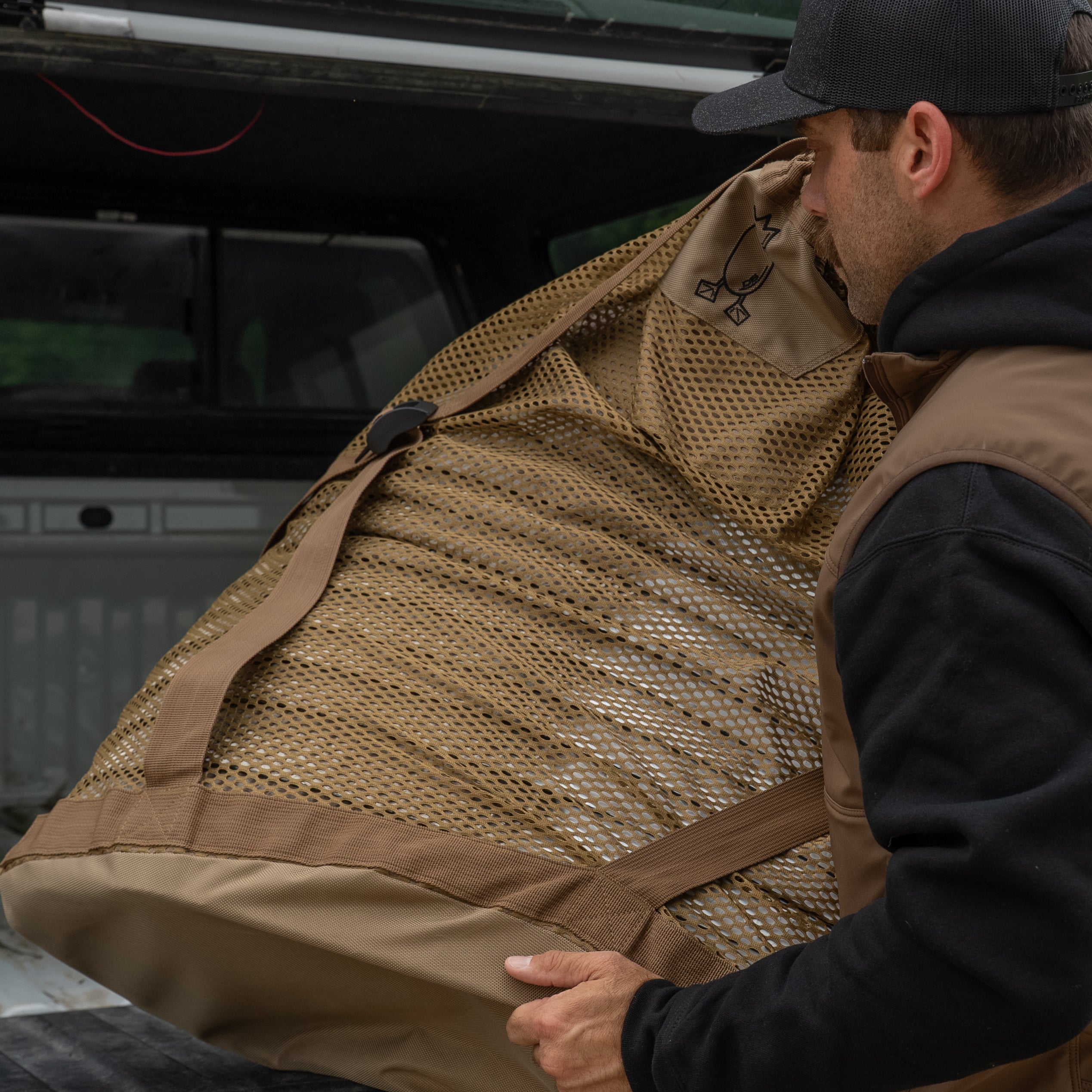 Mesh Decoy Bag