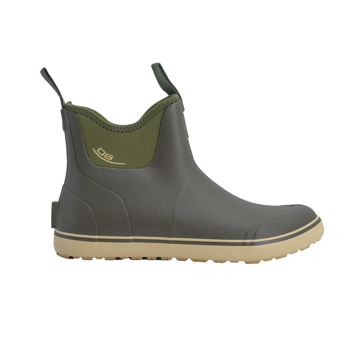 Trudge Youth Waterproof Boots Tech Covert Green 1