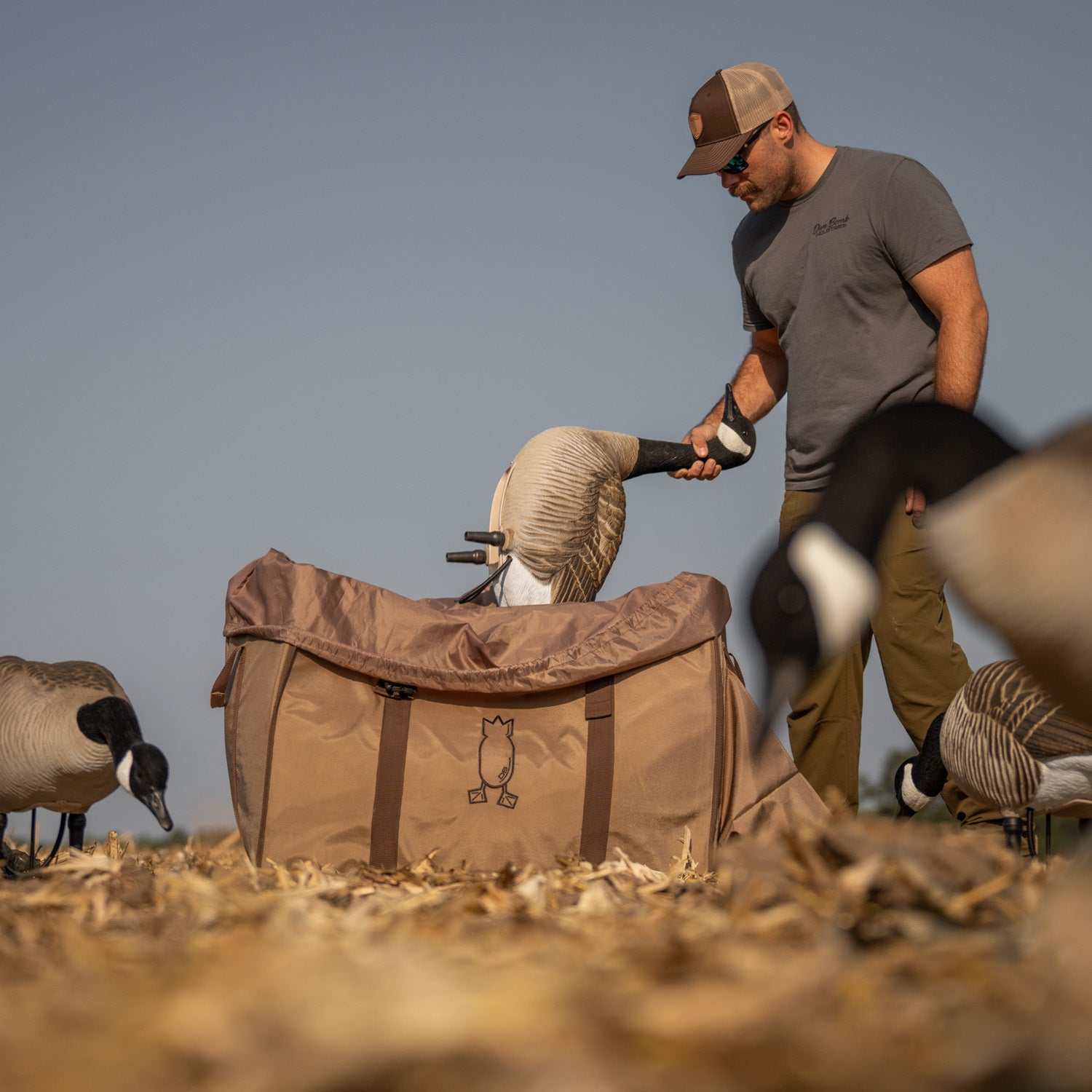 Slotted Full Body Goose Bag